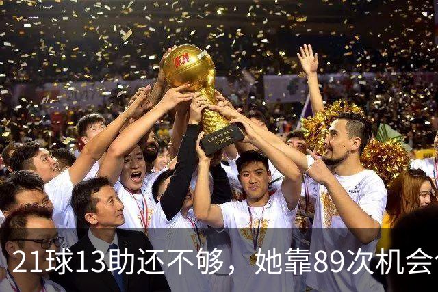 21球13助还不够，她靠89次机会创造拿下第三座金球奖